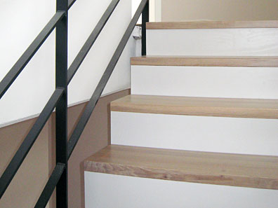 Massivholzstufen aus Buche